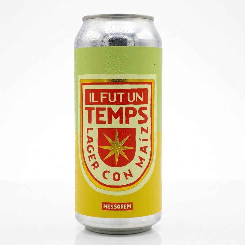 Il Fut Un Temps : Lager Con Maiz - Messorem Lager - American 473ml - 2