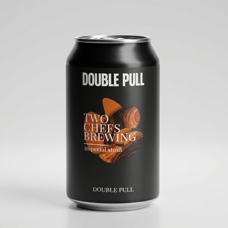 Double Pull - Two Chefs Brewing Stout - Imperial / Double Coffee 330ml - 1