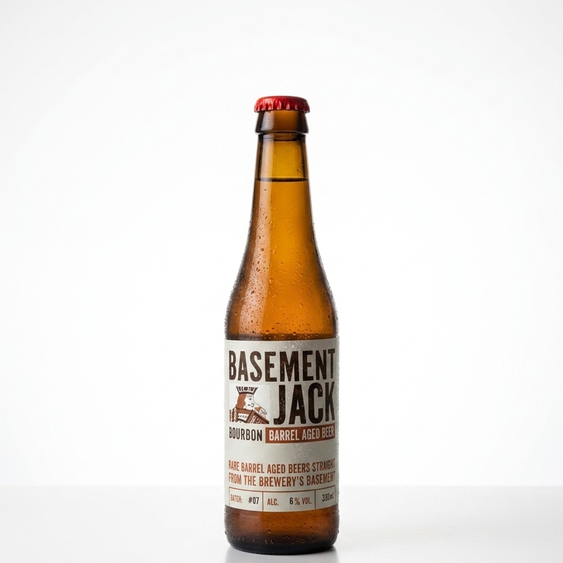 Basement Jack #7 Bourbon Barrel Aged - Brouwerij Het Nest Belgian Blonde 330ml - 2