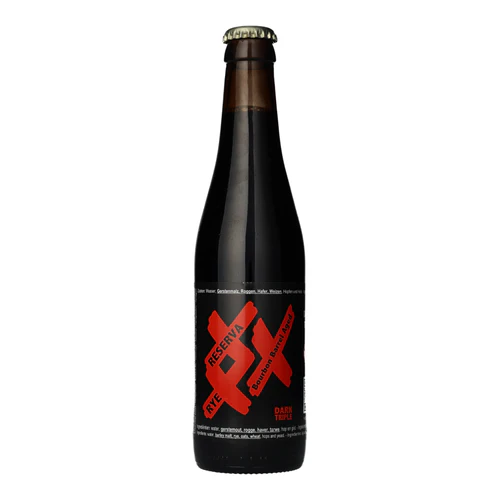 XXX Rye Triple Reserva Bourbon Barrel Aged (2022) - De Struise Brouwers Rye Wine 330ml - 1