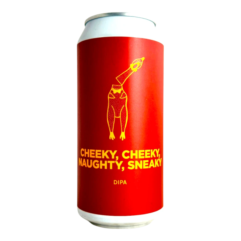Cheeky, Cheeky, Naughty, Sneaky - Pomona Island Brew Co. IPA - Imperial / Double New England / Hazy 440ml - 1