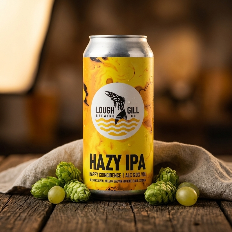 Happy Coincidence - Lough Gill Brewery IPA - New England / Hazy 440ml - 2