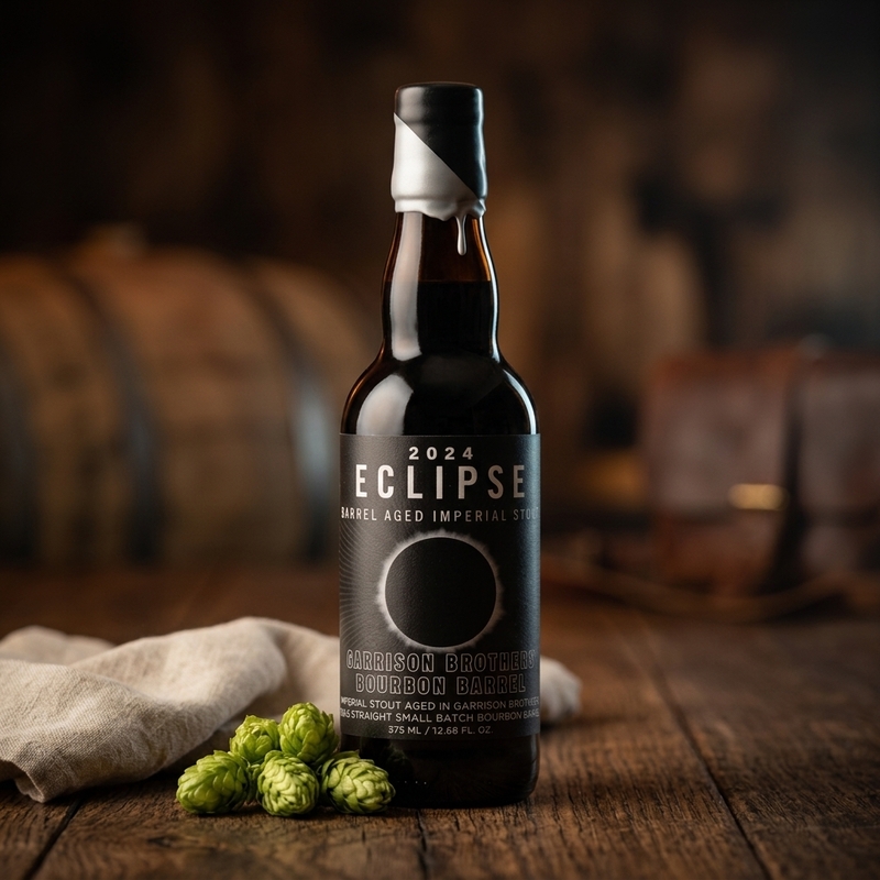 Garrison Brothers Bourbon Barrel Eclipse - FiftyFifty Brewing Co. Stout - Imperial / Double 375ml - 1