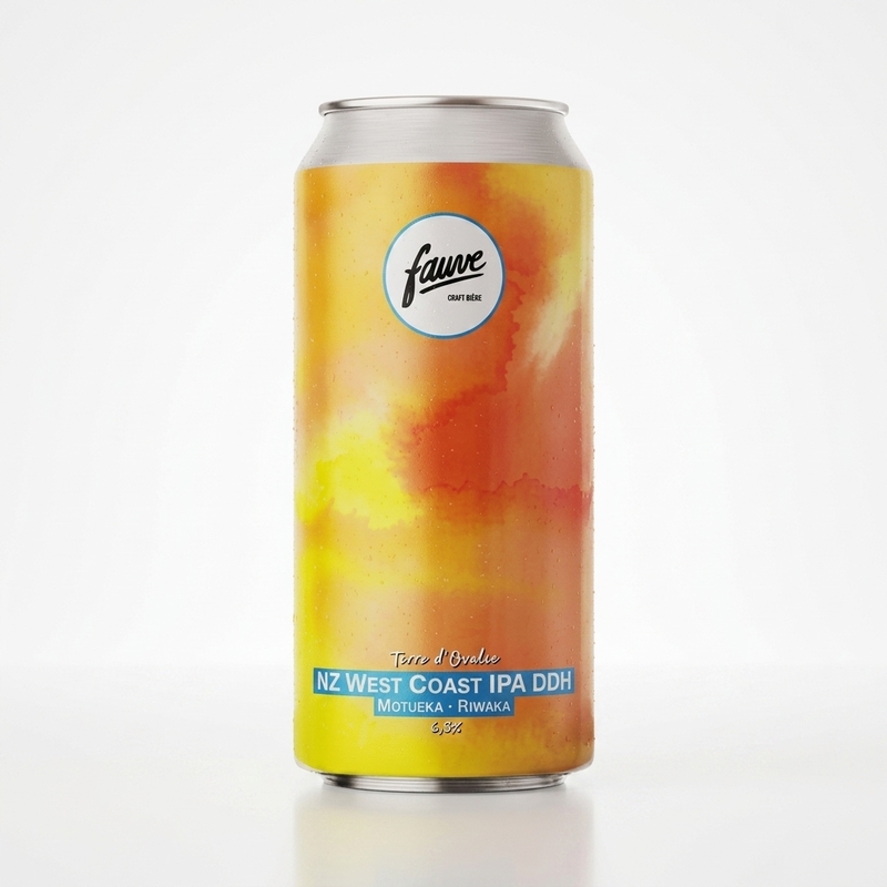Terre d'Ovalie - Fauve Craft Bière IPA - American 440ml - 2