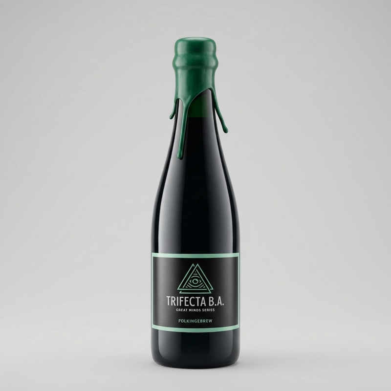 Trifecta B.A. Folkingebrew - Frontaal Brewing Co. Stout - Imperial / Double 375ml - 2