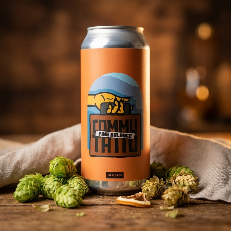 Commutatio : Fine Balance / Fine Balance - Messorem IPA - New England / Hazy 473ml - 2