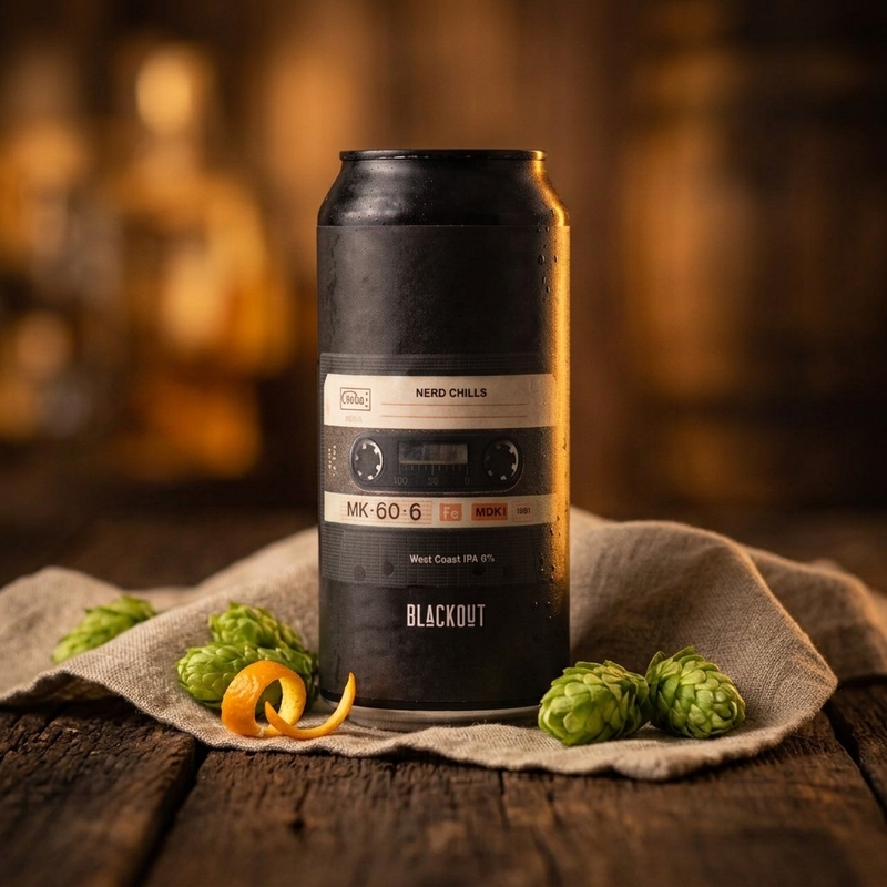 Nerd Chills - Blackout Brewing IPA - American 440ml - 1