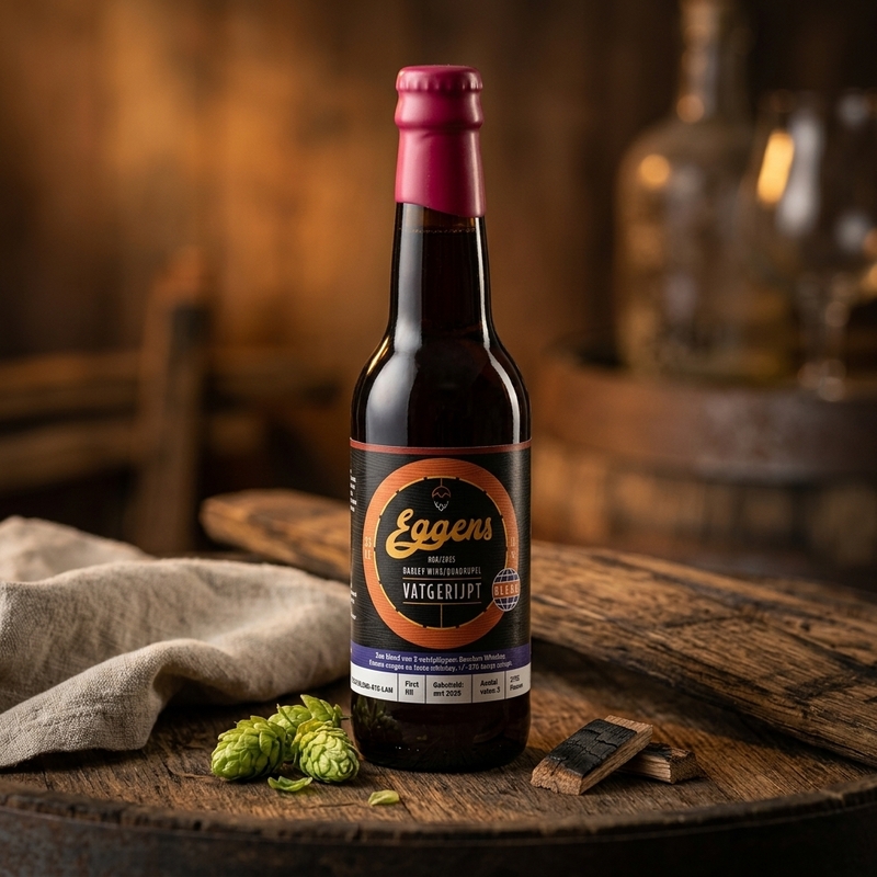 Eggens Quadrupel/Barleywine Blend - Cognac, Irish Whisky & Bourbon Barrel (BA25Q1BKEND)