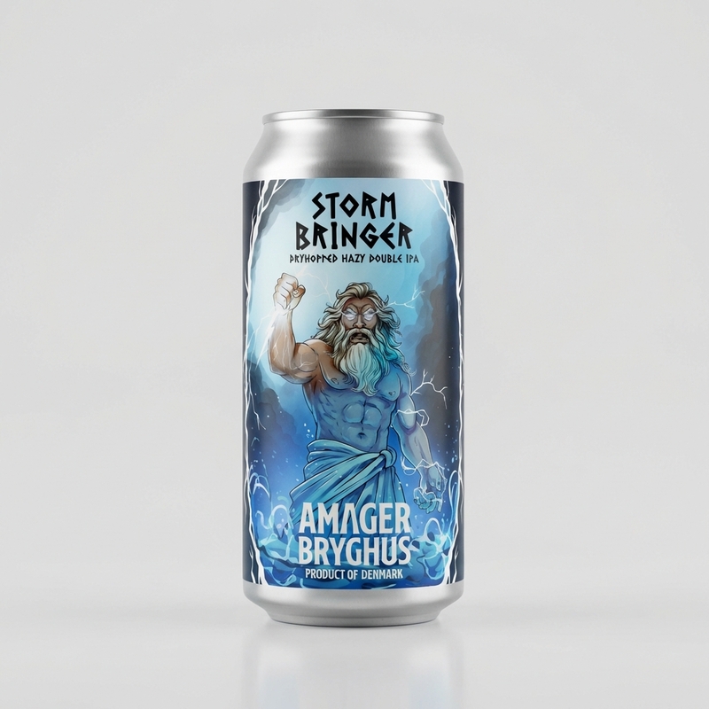 Stormbringer - Amager Bryghus IPA - Imperial / Double New England / Hazy 440ml - 1