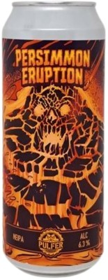 Persimmon Eruption - Pulfer Brewery IPA - New England / Hazy 500ml - 1