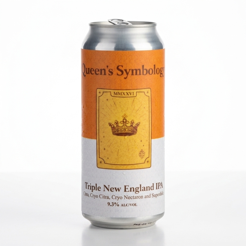 Queens Symbology / Conclave - Tin Barn Brewing IPA - Imperial / Double New England / Hazy 473ml - 2