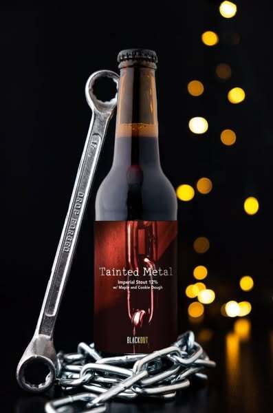 Tainted Metal - Blackout Brewing Stout - Imperial / Double 330ml - 1