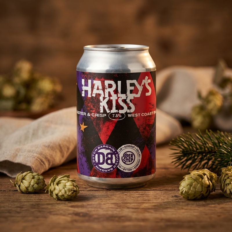 Harley's Kiss - DutchBargain IPA - American 330ml - 2