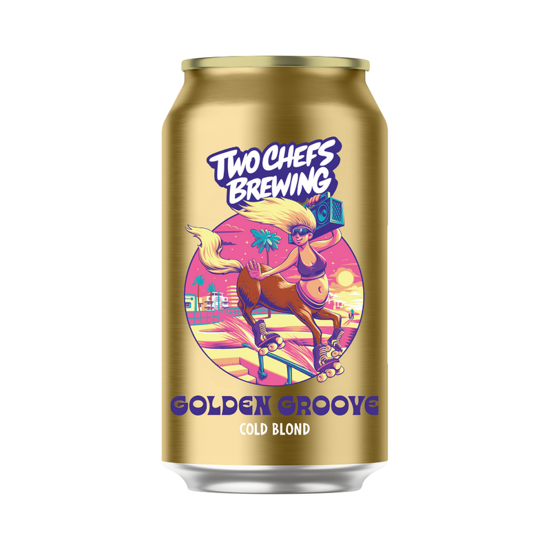 Golden Groove - Two Chefs Brewing Blonde Ale 330ml - 1