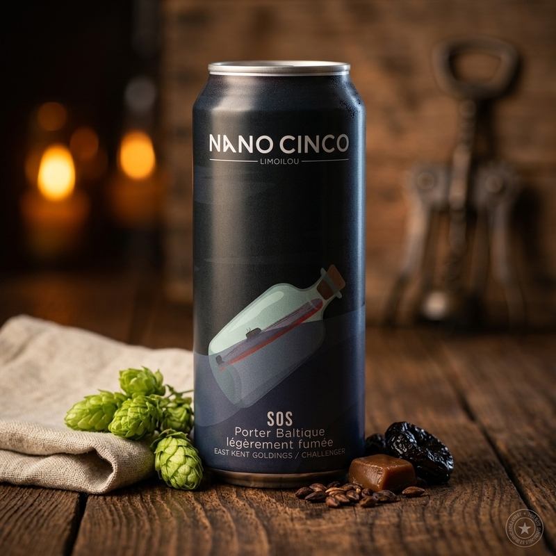 SOS - Nano Cinco Porter - Baltic 473ml - 1