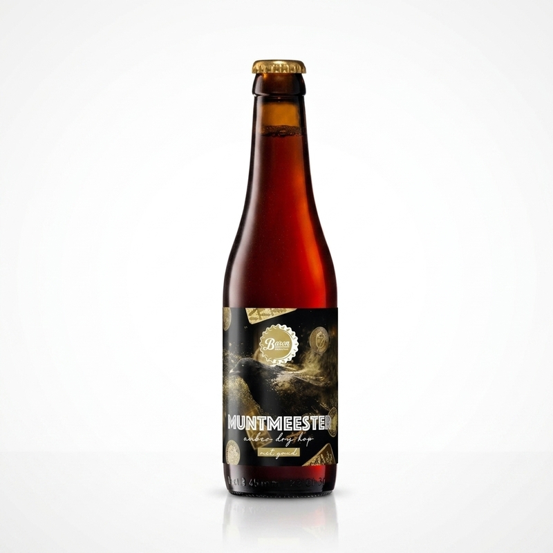 Muntmeester - Baron Brouwerij Lager - Amber 330ml - 2