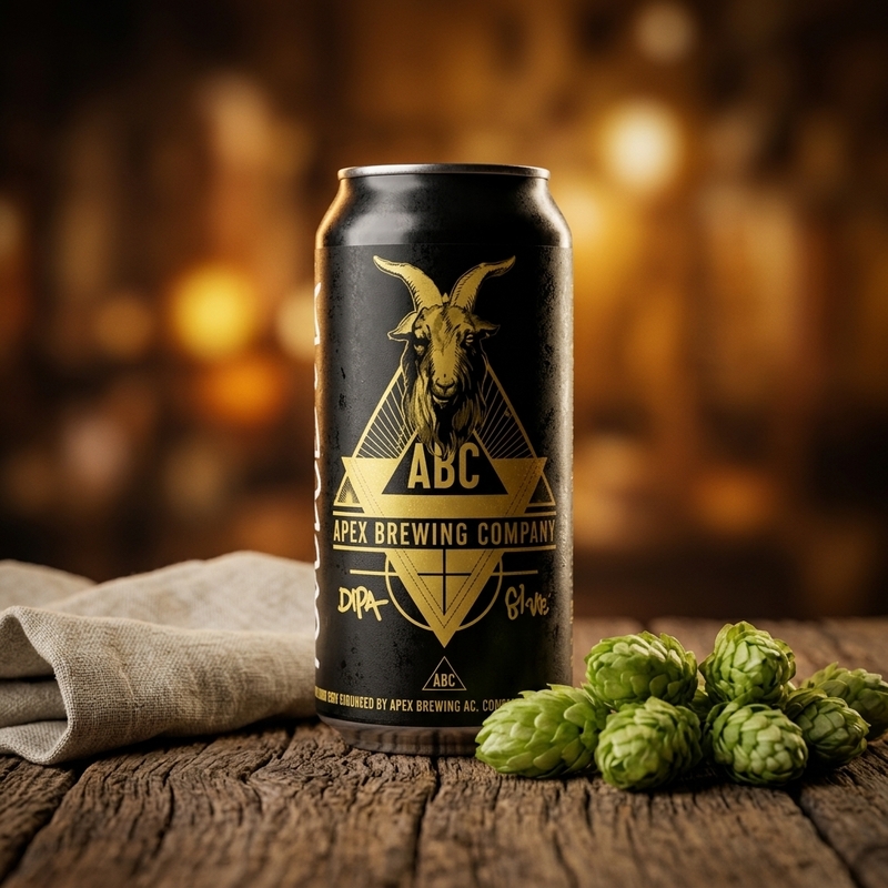 Asmodeus DIPA - Apex Brewing Company IPA - Imperial / Double New England / Hazy 440ml - 2