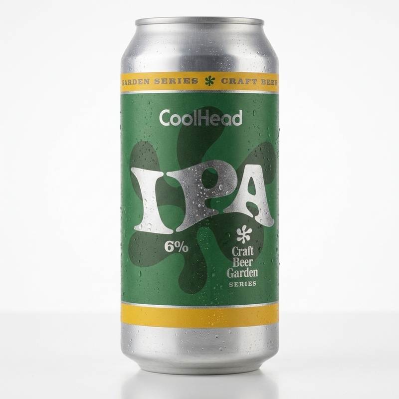 CBGF26: IPA - CoolHead Brew IPA - New England / Hazy 440ml - 2
