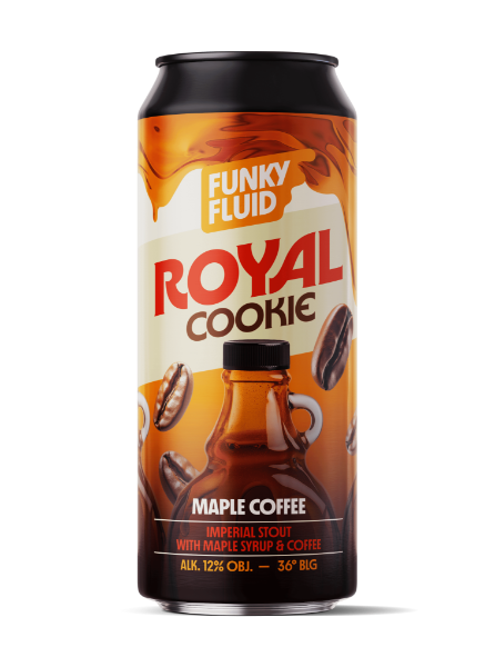 Royal Cookie: Maple Coffee - Funky Fluid Stout - Imperial / Double Pastry 500ml - 1