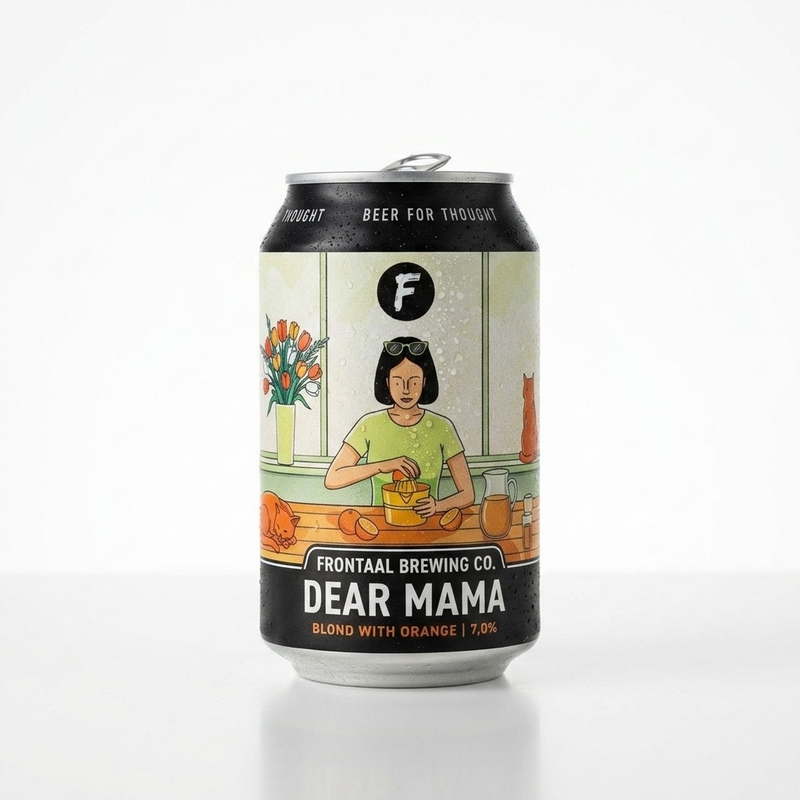 Dear Mama - Frontaal Brewing Co. Belgian Blonde 330ml - 1