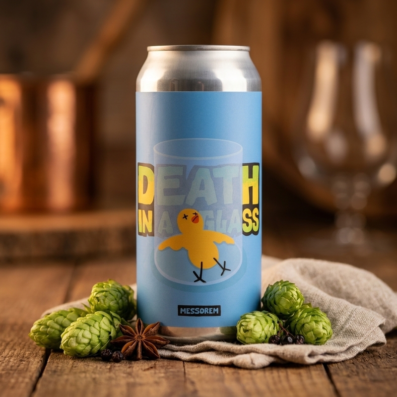 Death In A Glass / Duckpond - Messorem IPA - American 473ml - 1