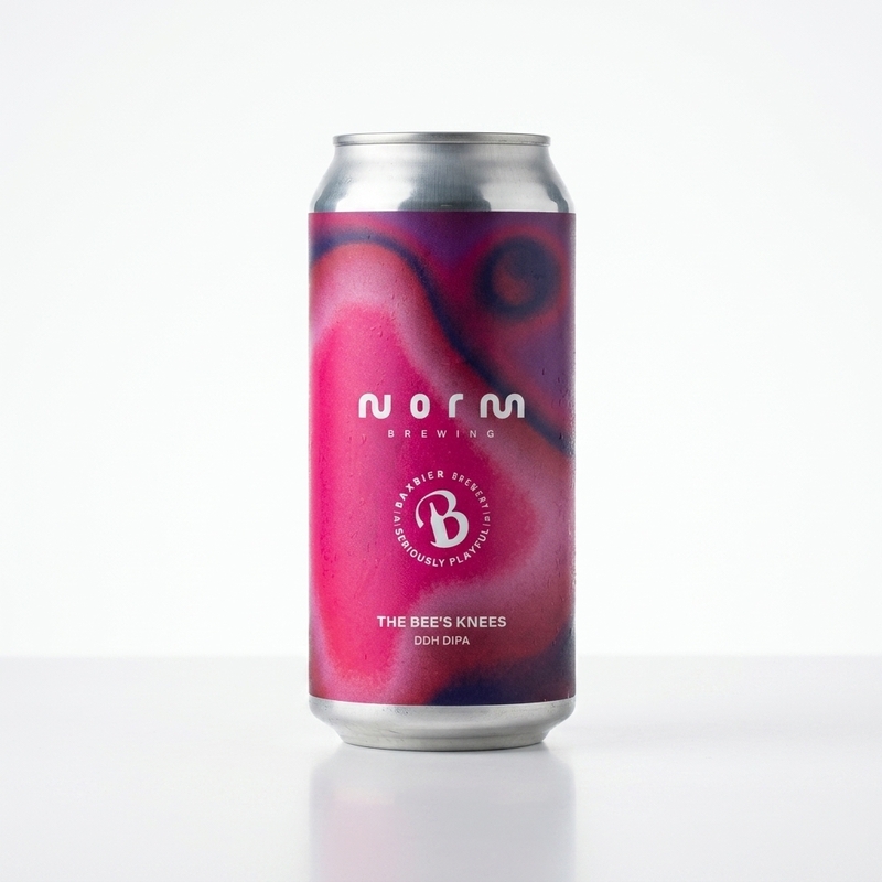 The Bee's Knees - Norm Brewing IPA - Imperial / Double New England / Hazy 440ml - 3