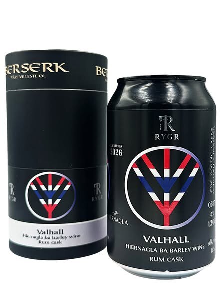 Valhall Rum BA - RYGR Brygghús Barleywine - Other 330ml - 1