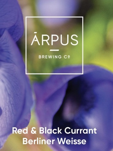 Red & Black Currant Berliner Weisse - Ārpus Brewing Co. Sour - Berliner Weisse 440ml - 1