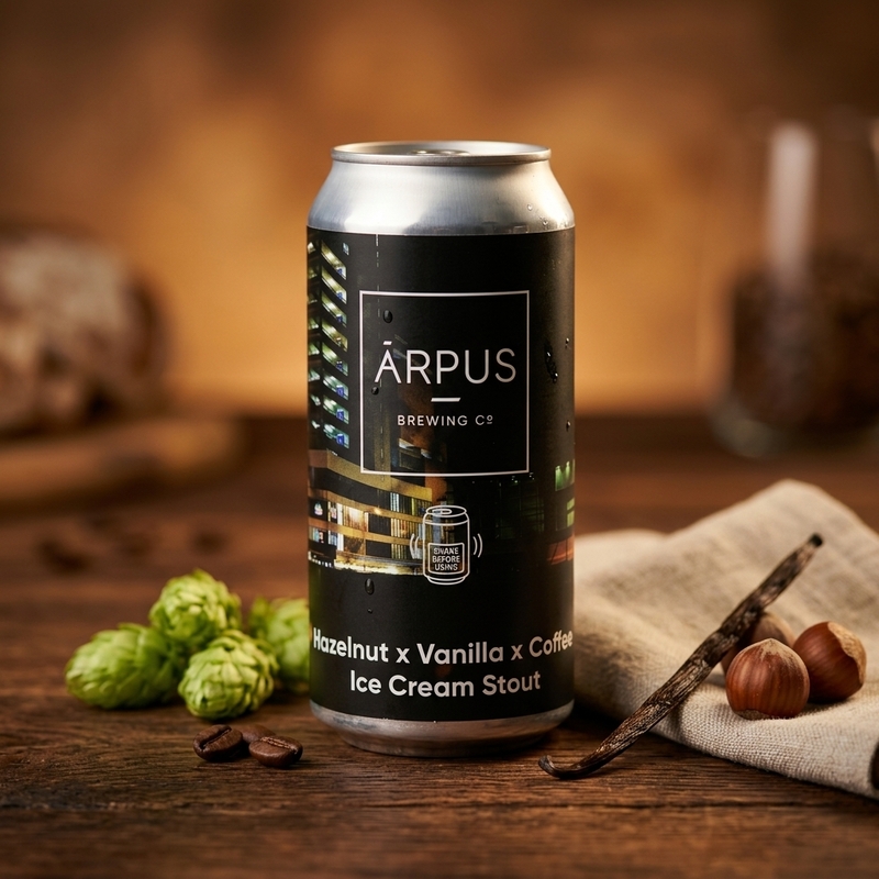 Hazelnut x Vanilla x Coffee x Ice Cream Stout