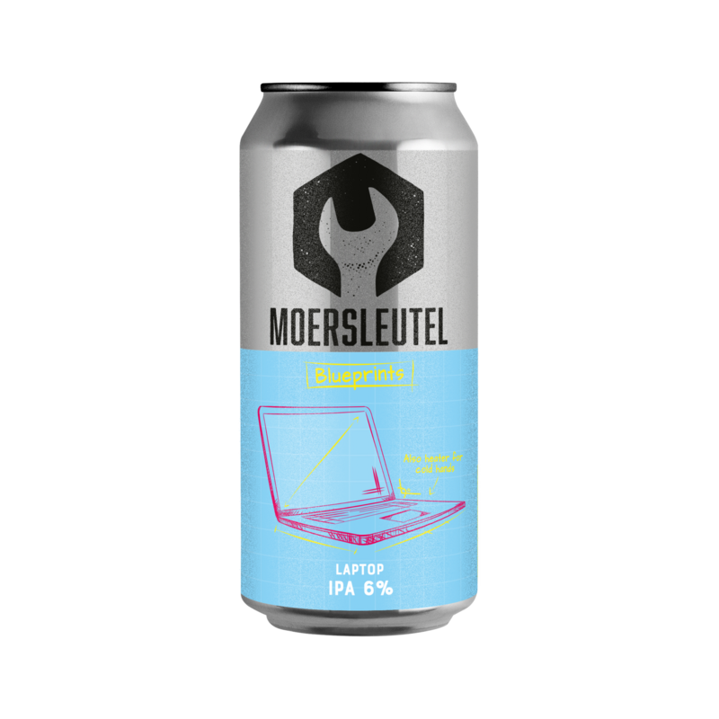Laptop - Moersleutel Craft Brewery IPA - New England / Hazy 440ml - 1