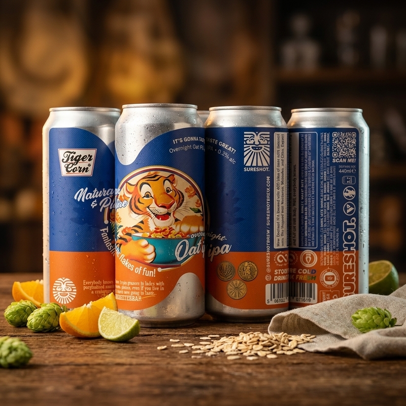 It's Gonna Taste Great - Sureshot Brewing IPA - New England / Hazy 440ml - 1