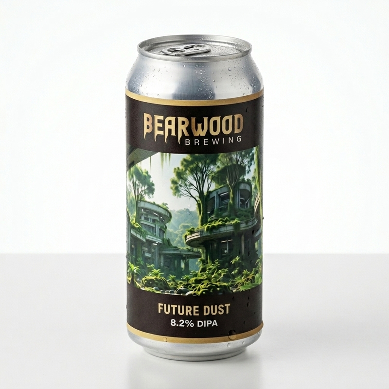 Future Dust - Bearwood Brewing IPA - Imperial / Double New England / Hazy 440ml - 2