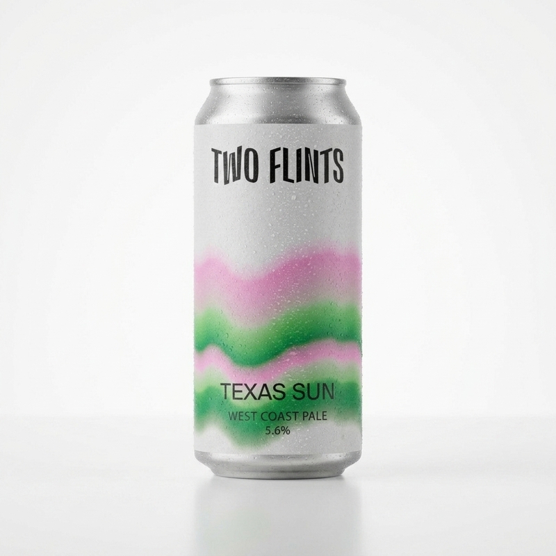 Texas Sun - Two Flints Brewery Pale Ale - American 440ml - 1