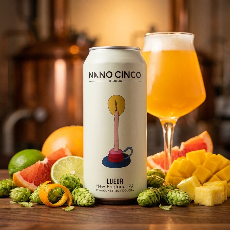 Lueur - Nano Cinco IPA - New England / Hazy 473ml - 1