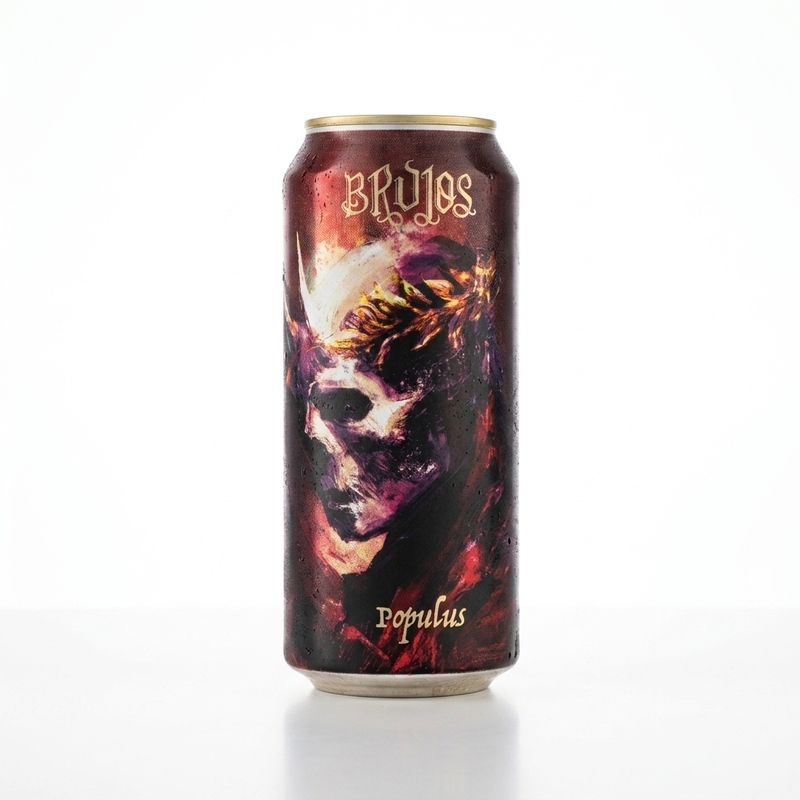 Populus - Brujos Brewing IPA - New England / Hazy 473ml - 1