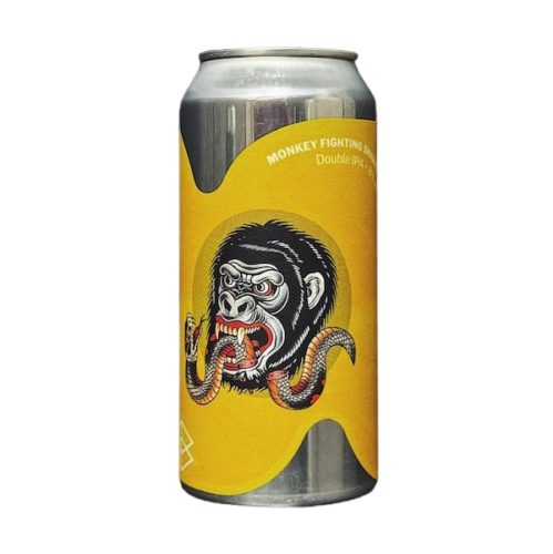 Monkey Fighting Snake