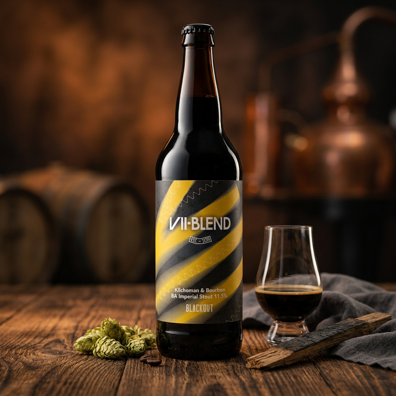 VII-BLEND - Blackout Brewing Stout - Imperial / Double 330ml - 1