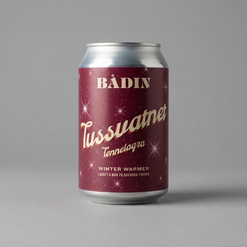 Tønnelagra Tussvatnet - Bådin Bryggeri Winter Warmer 330ml - 1
