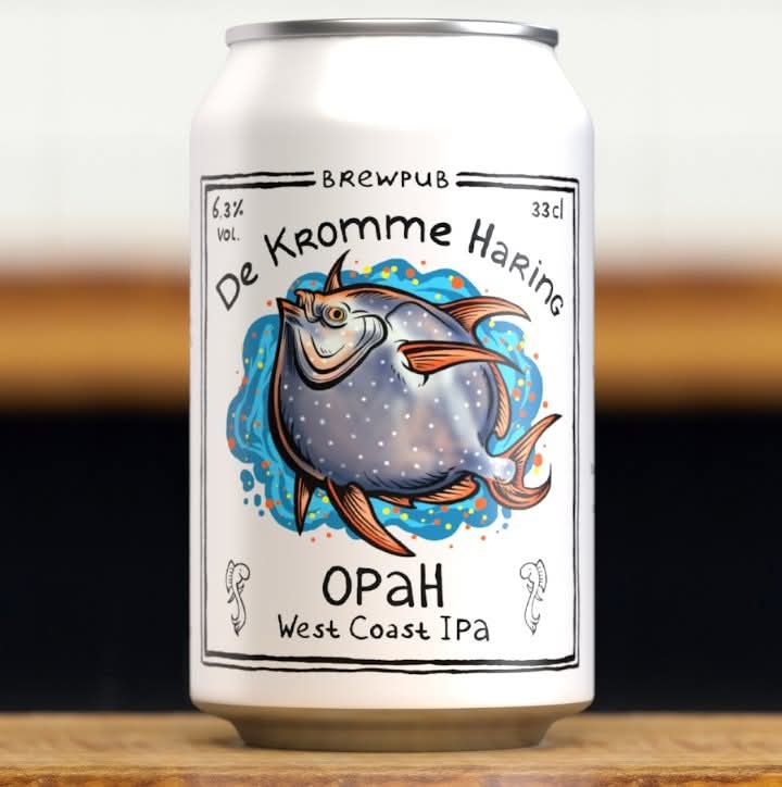 Opah - De Kromme Haring IPA - American 330ml - 1