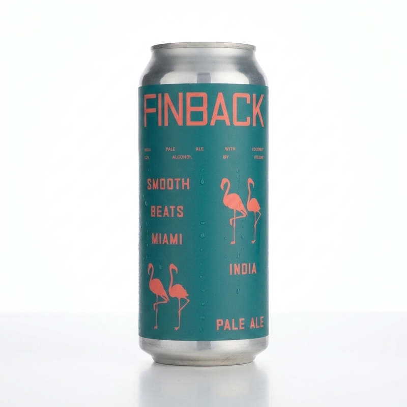 Smooth Beats Miami / J. Wakefield - Finback Brewery IPA - American 473ml - 2
