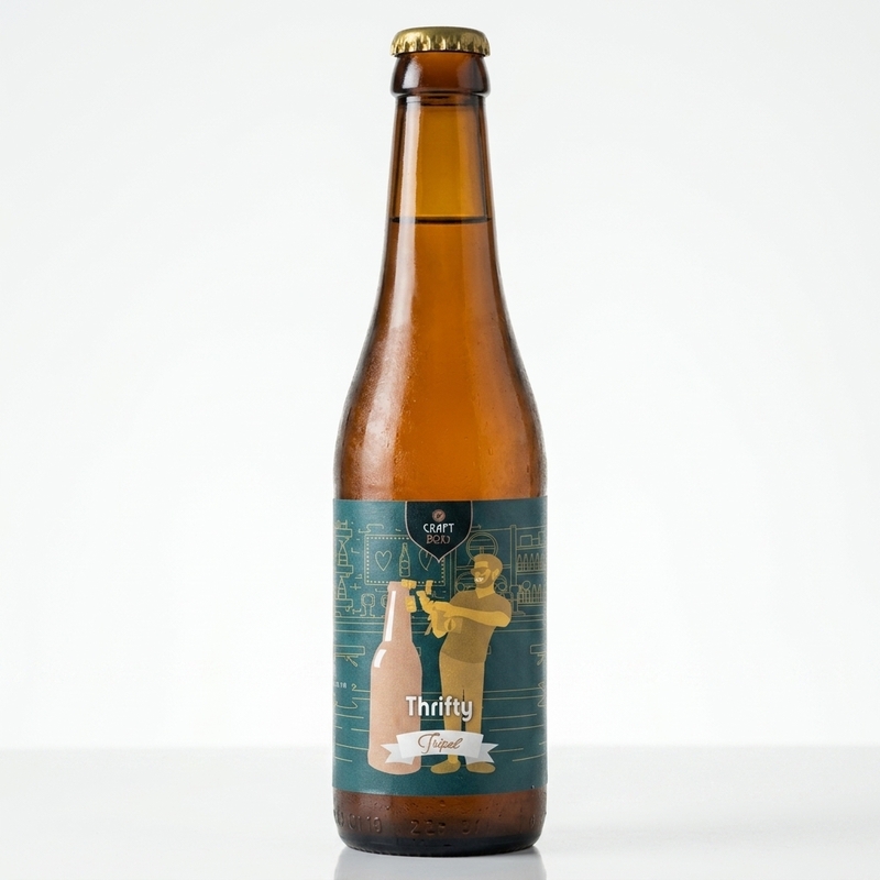 Thrifty Tripel - CraftBoxs Belgian Tripel 330ml - 2