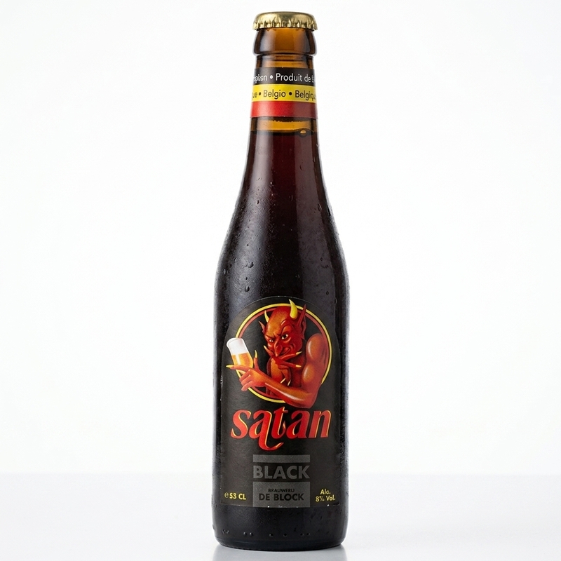 Satan Black - Deca Brouwerij Belgian Strong Dark Ale 330ml - 2