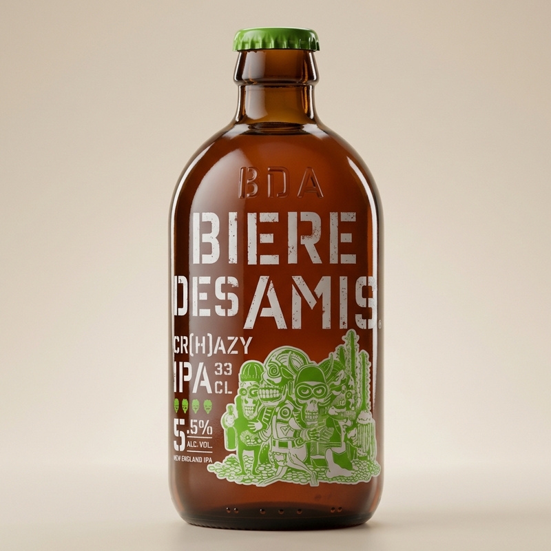 Bière des Amis Cr(h)azy IPA