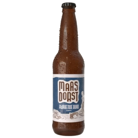 Kwakende Quad - Maasdorst Belgian Quadrupel 330ml - 1