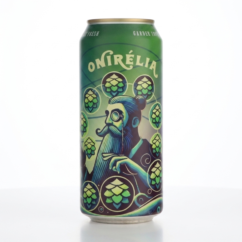 ONIRÉLIA - BreWskey IPA - Imperial / Double New England / Hazy 473ml - 2