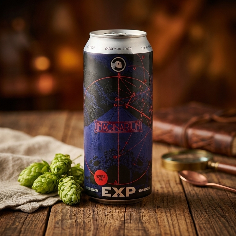 Imaginarium - EXP Artisan Brasseur IPA - Imperial / Double New England / Hazy 473ml - 1