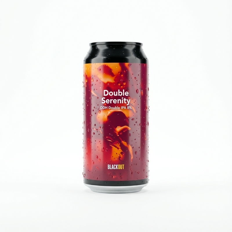 Double Serenity - Blackout Brewing IPA - Imperial / Double New England / Hazy 440ml - 1