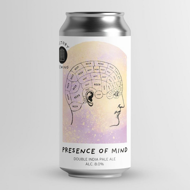 Presence of Mind - Factory Brewing IPA - Imperial / Double New England / Hazy 440ml - 1
