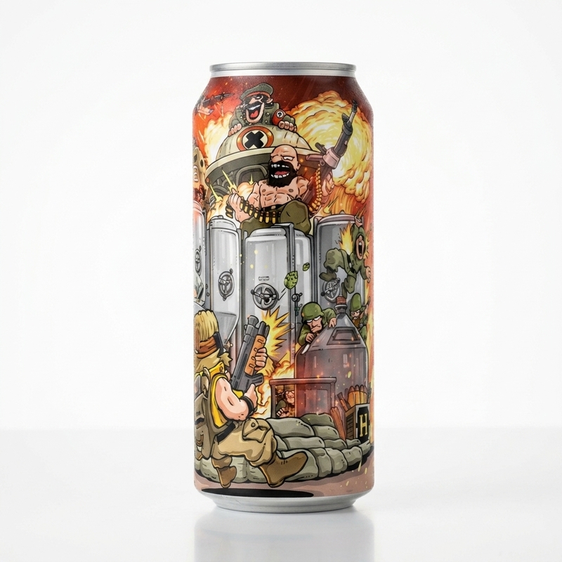 Slug - Salvador Brewing Co. IPA - Imperial / Double New England / Hazy 440ml - 1