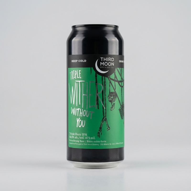 Triple Wither Without You - Third Moon Brewing Company IPA - Triple New England / Hazy 473ml - 2